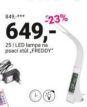 LED LAMPA NA PSACÍ STŮL „FREDDY“