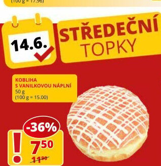 Kobliha s náplní