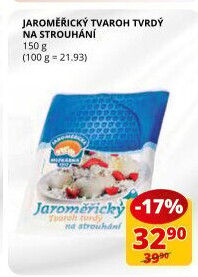 Tvaroh na strouhání Jaroměřický