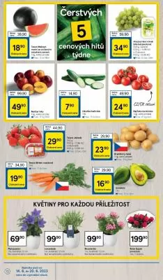 akční leták Tesco 14.6.2023-20.6.2023