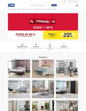 akční leták Jysk 13.6.2023-19.6.2023