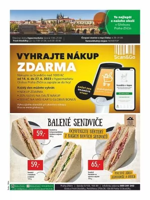 akční leták Globus 14.6.2023-20.6.2023