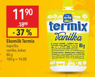 Kapsička Termix Ekomilk