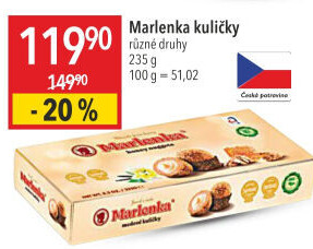 Kuličky Marlenka