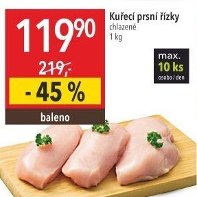 Kuřecí prsní řízky