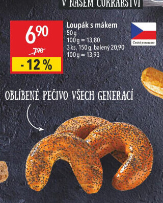 Loupák s mákem