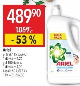 Prací gel Ariel