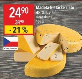 Sýr Blaťácké zlato Madeta