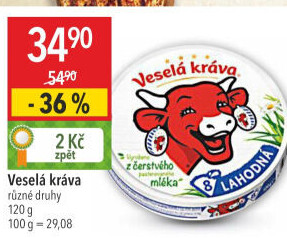 Sýr tavený Veselá kráva