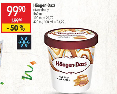 Zmrzlina v kelímku Häagen-Dazs