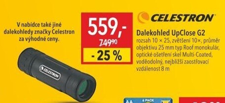 Dalekohled Celestron UpClose G2