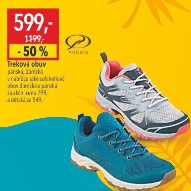 Dámská treková obuv Prego