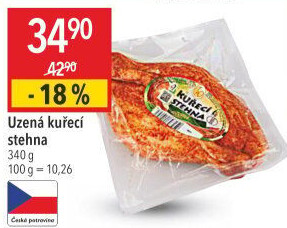 Kuřecí stehna uzená DZ Klatovy