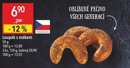 Loupák s mákem