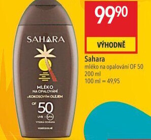 Mléko na opalování OF 50 Astrid Sahara