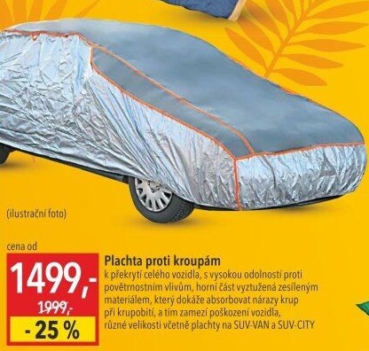 Plachta na auto