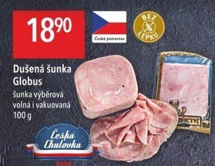 Šunka dušená výběrová Globus