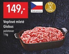 Vepřové mleté maso Globus