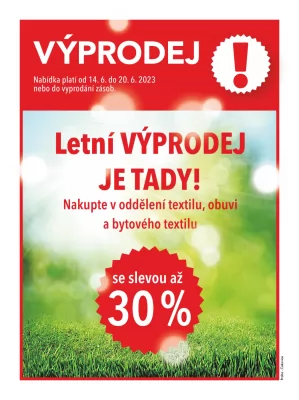 akční leták Globus 14.6.2023-20.6.2023