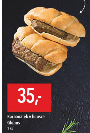 Karbanátek v housce Globus