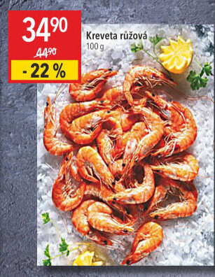 Krevety růžové