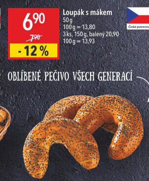 Loupák s mákem
