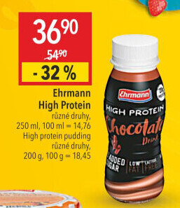 Mléčný nápoj High protein Drink Ehrmann