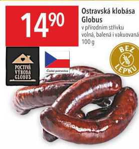 Ostravská klobása Globus