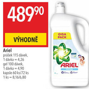 Prací gel Ariel