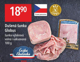 Šunka dušená výběrová Globus