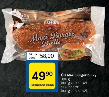 Bulky na hamburger Ölz