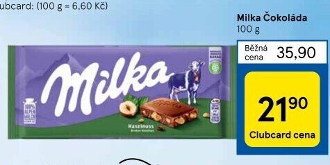 Čokoláda Milka