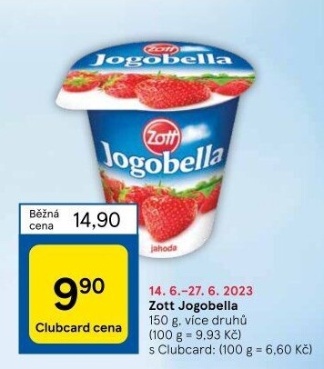 Jogurt Jogobella Zott