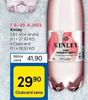 Limonáda Tonic Kinley