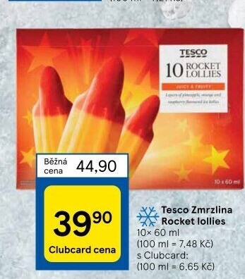Nanuk Rocket Lolly Tesco