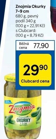Okurky Znojmia