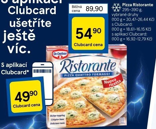 Pizza mražená Ristorante Dr. Oetker