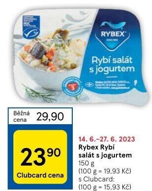 Salát rybí s jogurtem Rybex