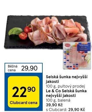 Šunka selská nejvyšší jakosti