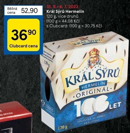 Sýr Hermelín Král sýrů