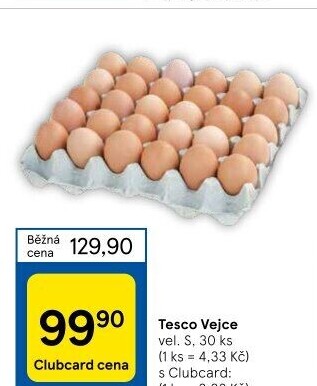 Vejce S Tesco