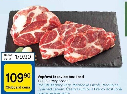 Vepřová krkovice bez kosti