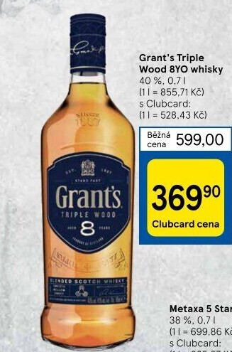 Whisky 8 YO Grant'
