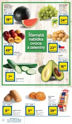 akční leták Tesco 14.6.2023-20.6.2023