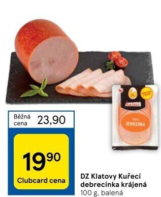 Kuřecí debrecínka DZ Klatovy