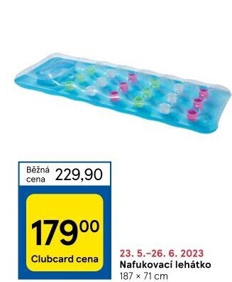 Nafukovací lehátko