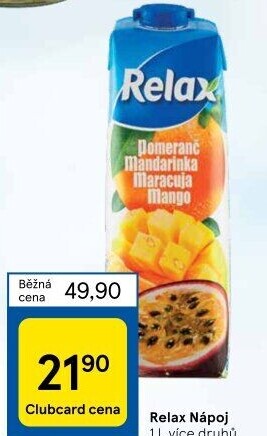 Nápoj ovocný Relax