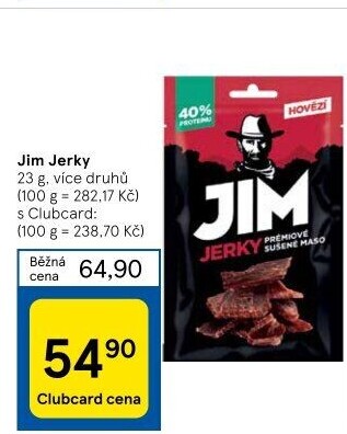 Sušené maso Jim Jerky