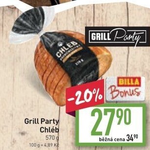 Chléb Grill Party