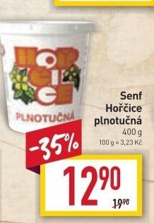 Hořčice plnotučná Senf